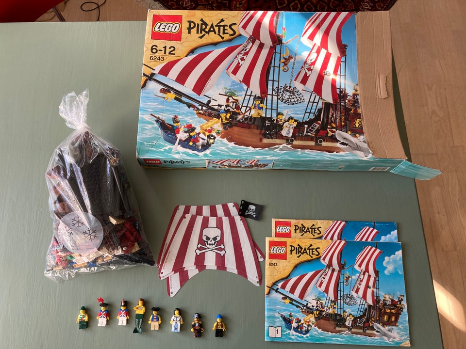 Lego Pirates, Klodsskægs skib