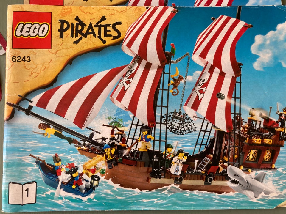 Lego Pirates, Klodsskægs skib