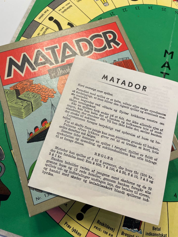 Matador Retro, Matador, brætspil