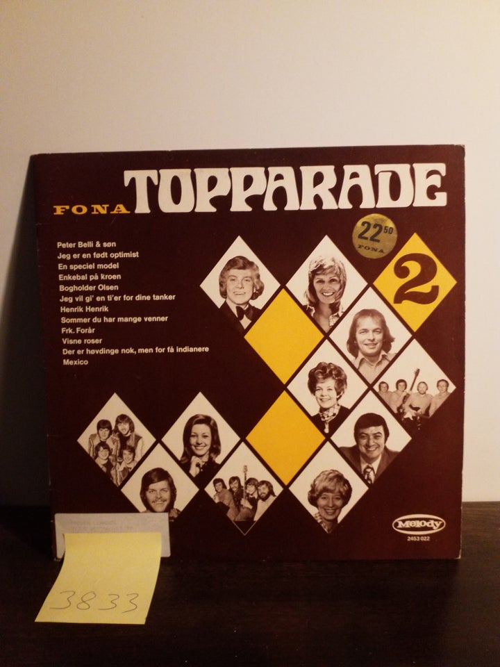 LP, FONA TOPPARADE, Pop