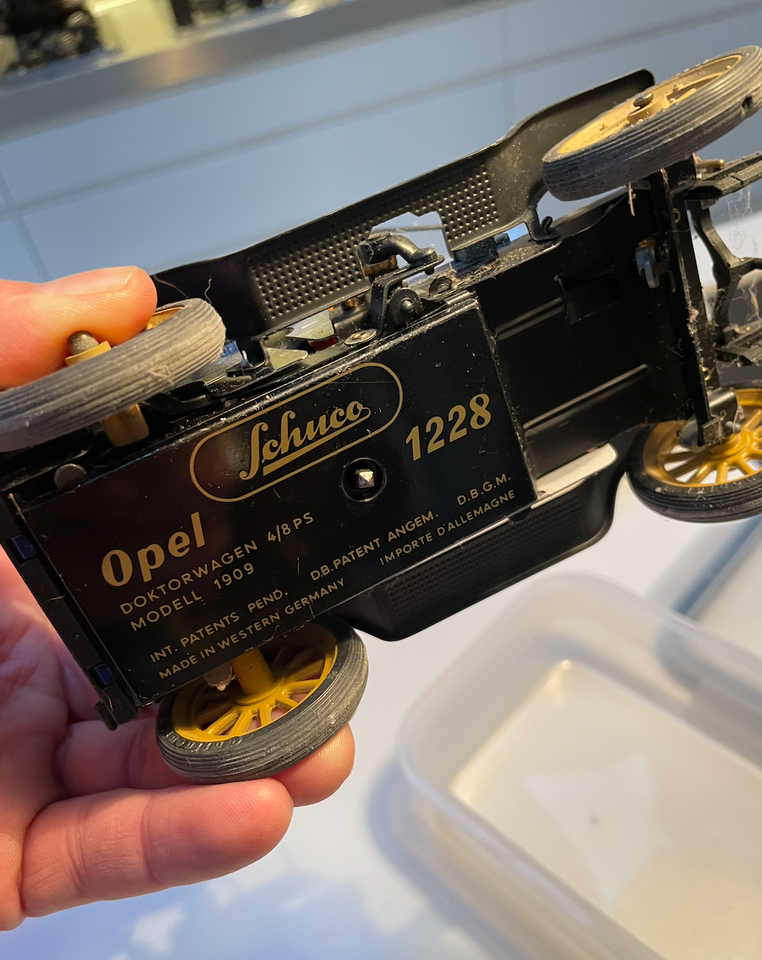 Modelbil, Opel Doctorwagen 1909