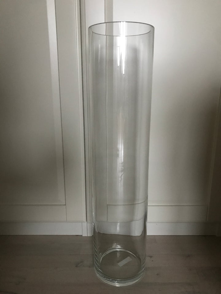 Ikea Cylinder gulvvase, glas