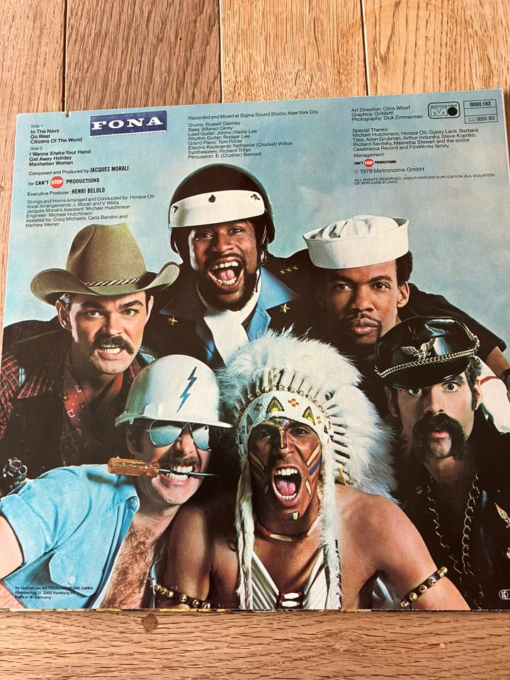 LP, Village People, Go West