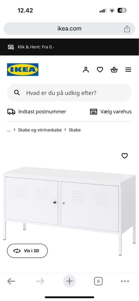 Tvreol, Ikea PS skab