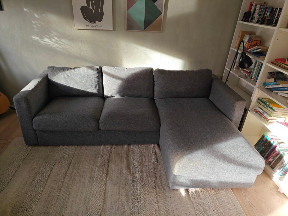 Sofa, polyester, 3 pers.