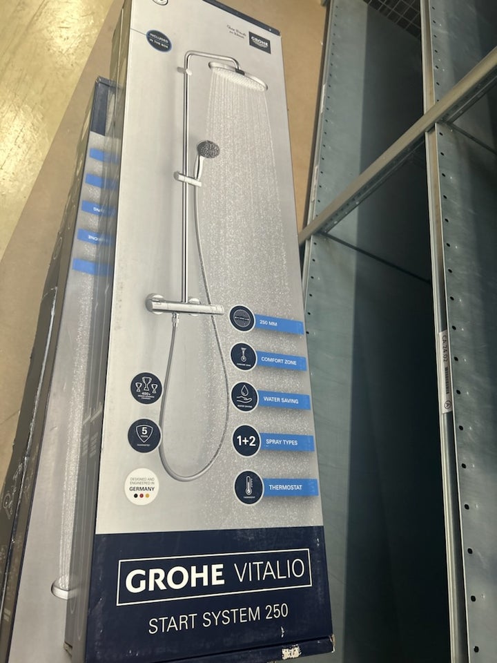 Brusesæt, Grohe vitalio 250