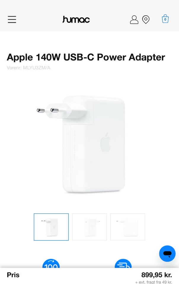 Tilbehør til Mac, 140 watt USB-C