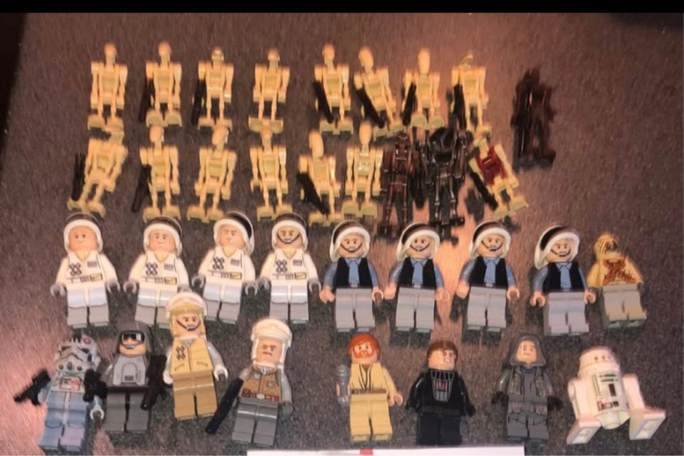 Lego Star Wars, Lego figurer