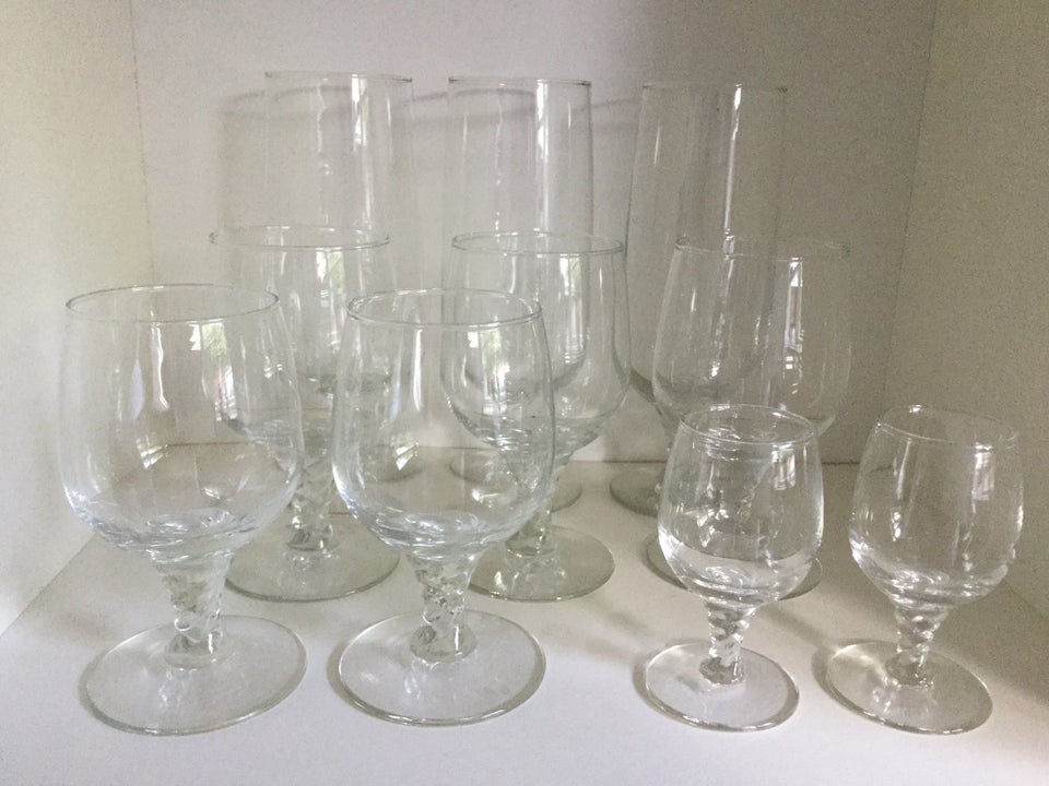 Glas Vinglas Tvistet glas