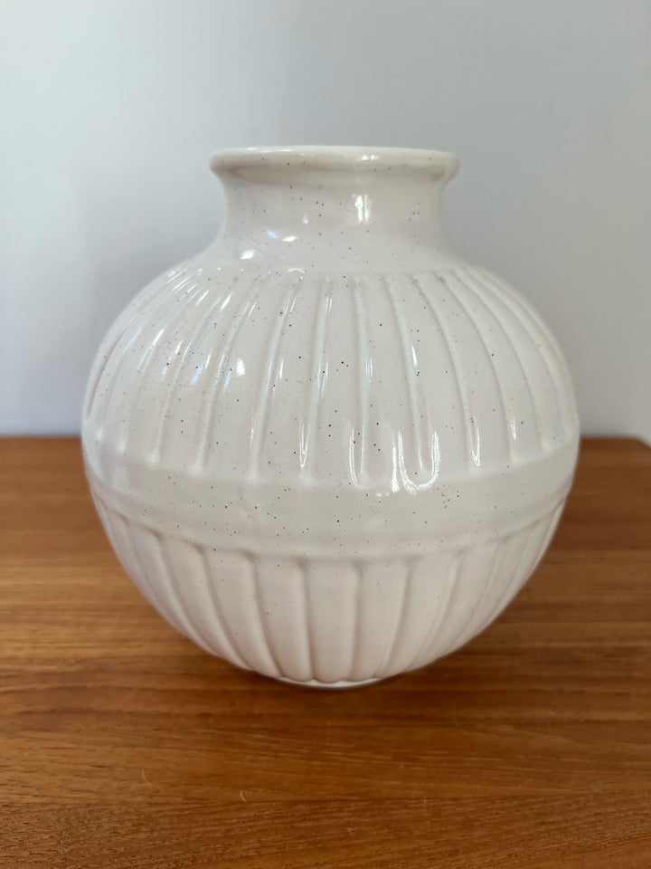 Keramik, Vase, L. Hjorth