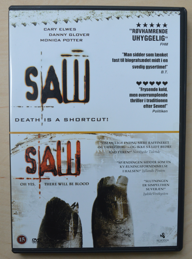 Saw I og II (, DVD, gyser