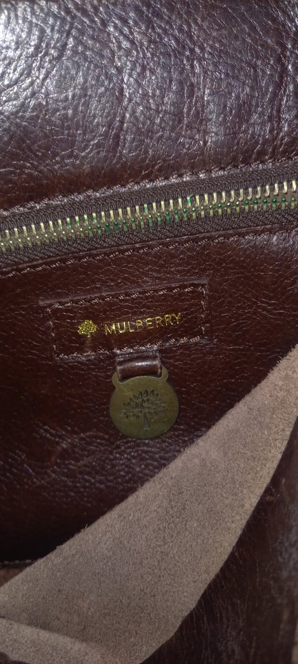 Skuldertaske, Mulberry, læder