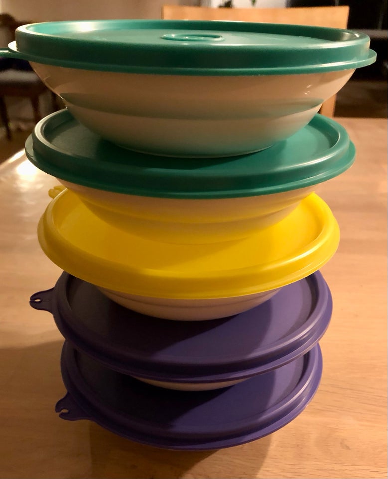 Plastik, Skåle med låg, Tupperware