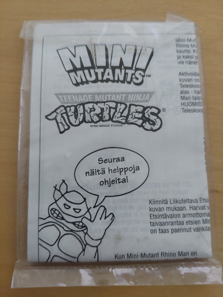 Klistermærker, Mini TMNT 1995