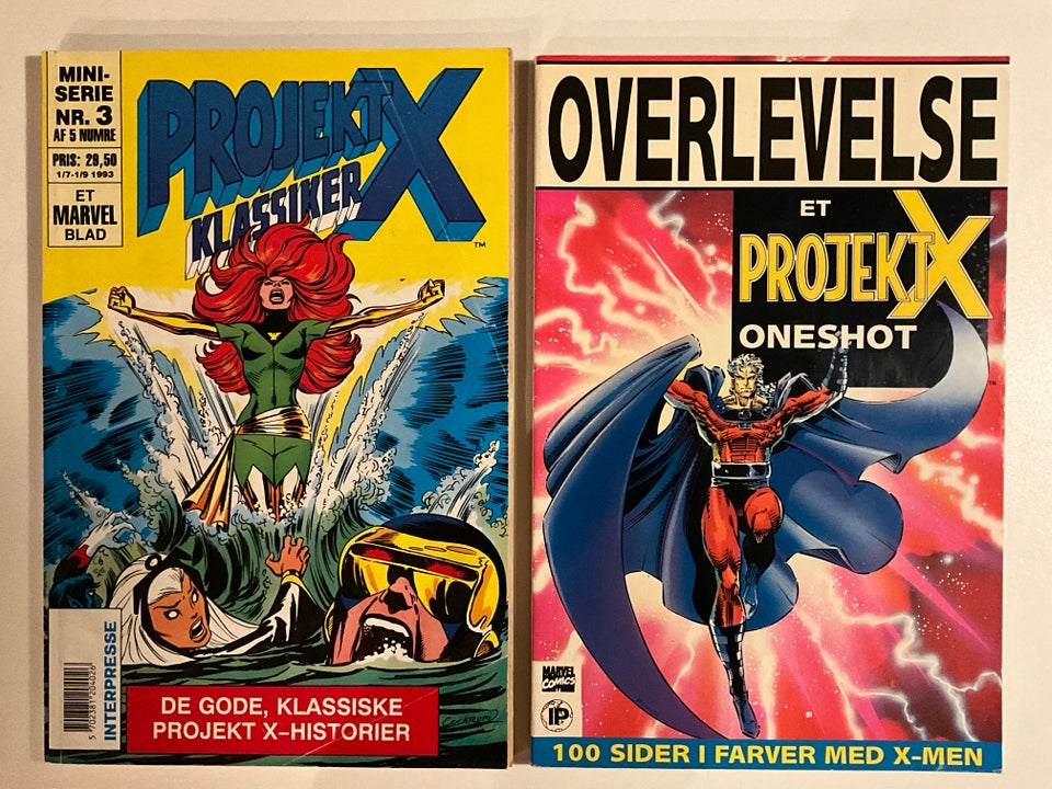 Projekt X, X-Men, Blandet