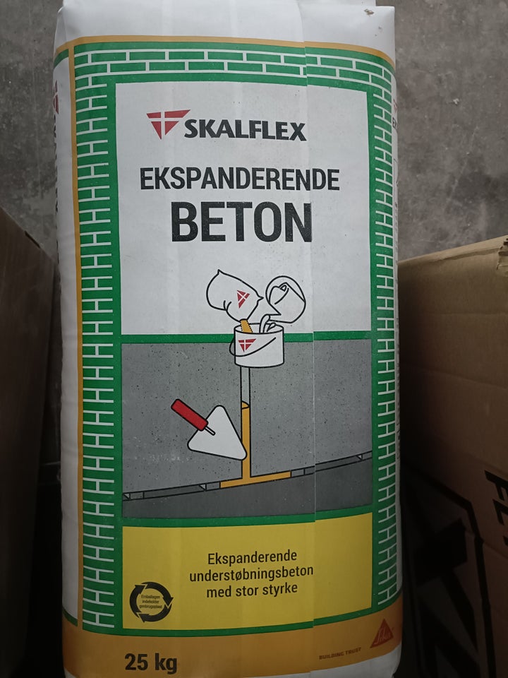 Ekspanderende beton