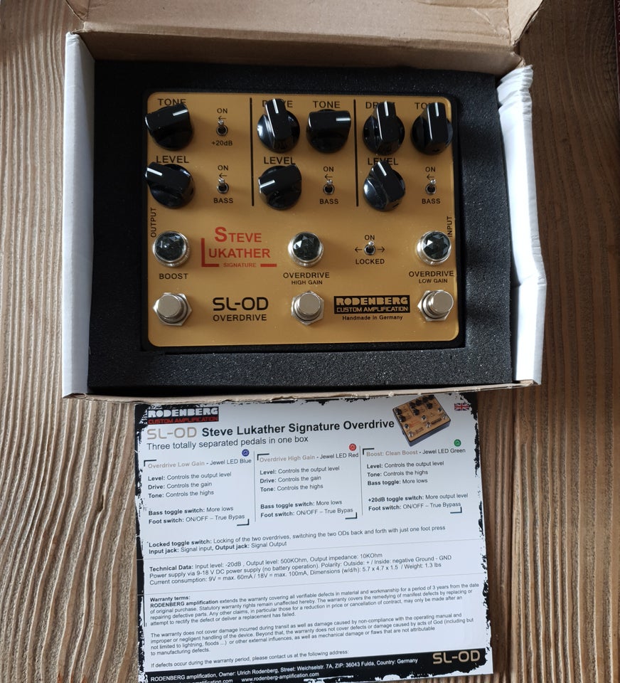 Steve Lukather SL-OD Rodenberg