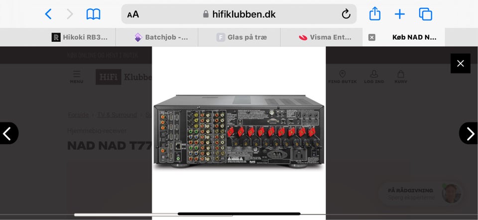 Forstærker, Nad, T777