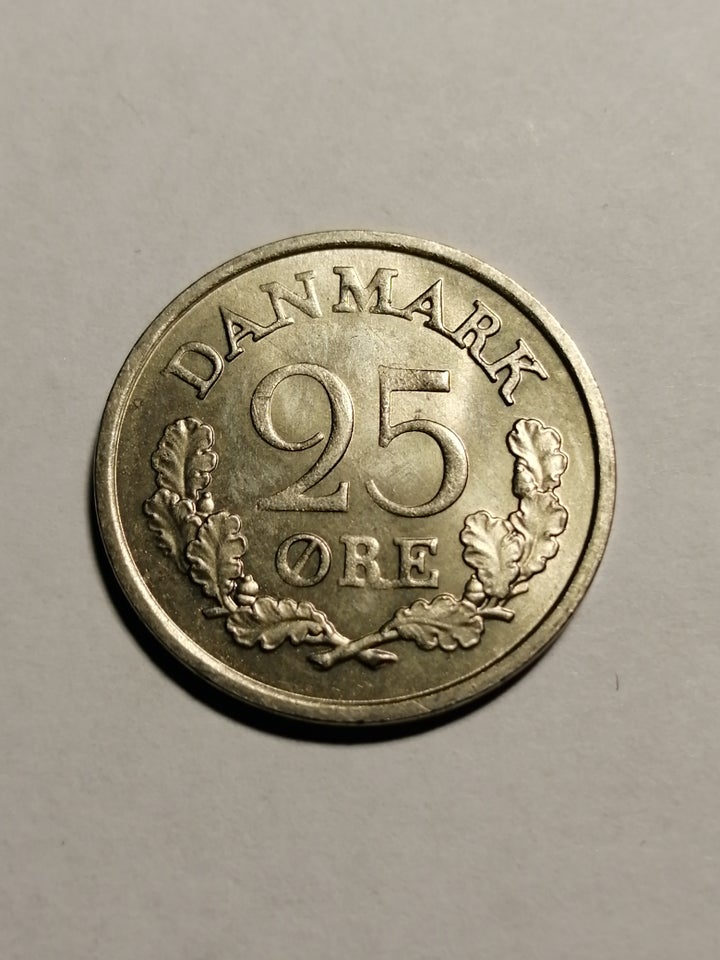 Danmark, mønter, 25 øre