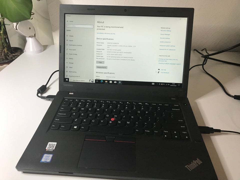 Lenovo Thinkpad L460 , Core i5 GHz, 8