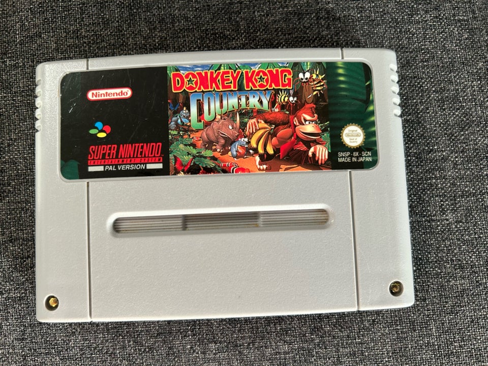 Snes Donkey Kong Country SCN, Super