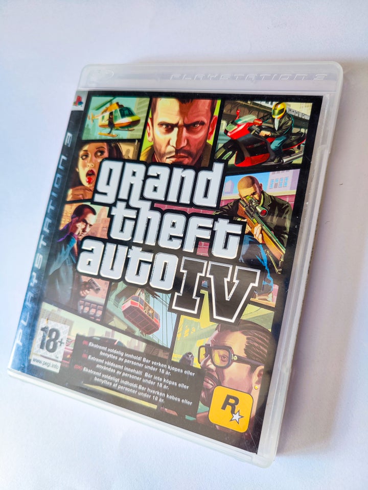 Grand Theft Auto 4, PS3, action