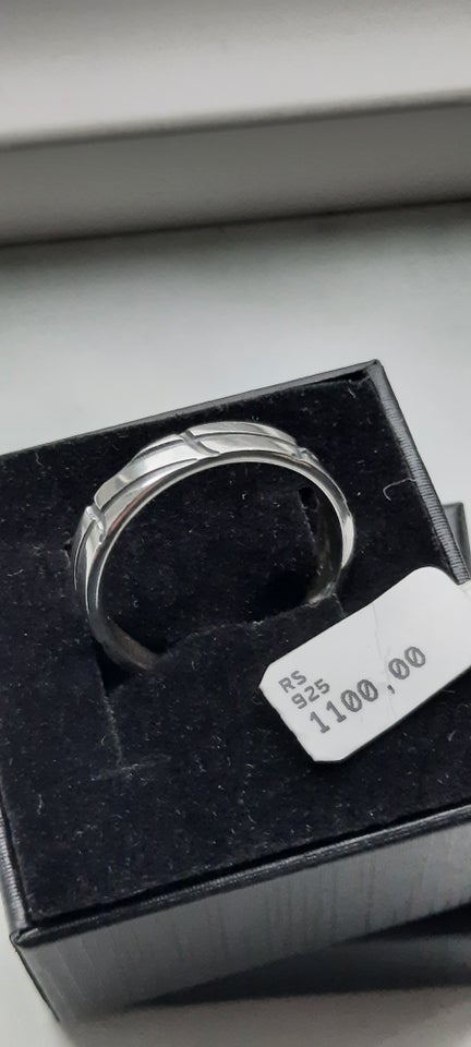 Ring, sølv, R.S for Randers Sølv