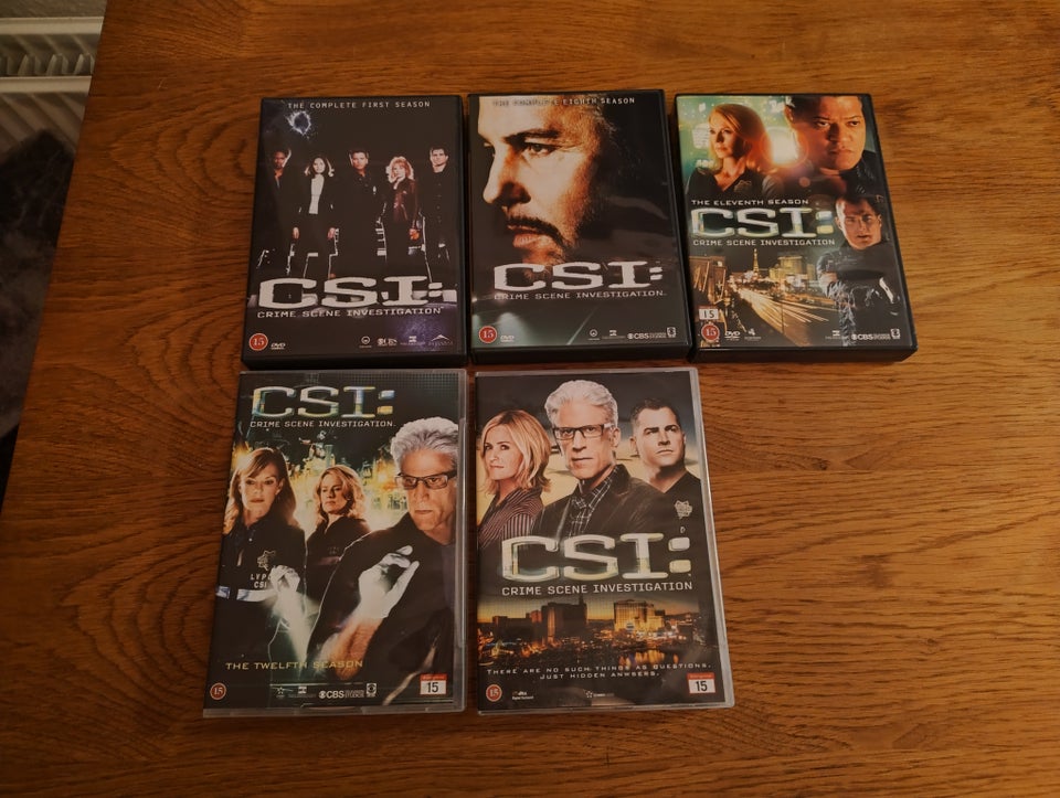 Csi, DVD, action