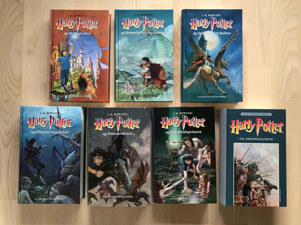 Harry Potter 1-7 J K Rowling