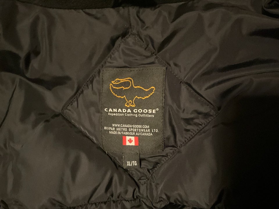 Vinterjakke, str. XL, Canada Goose