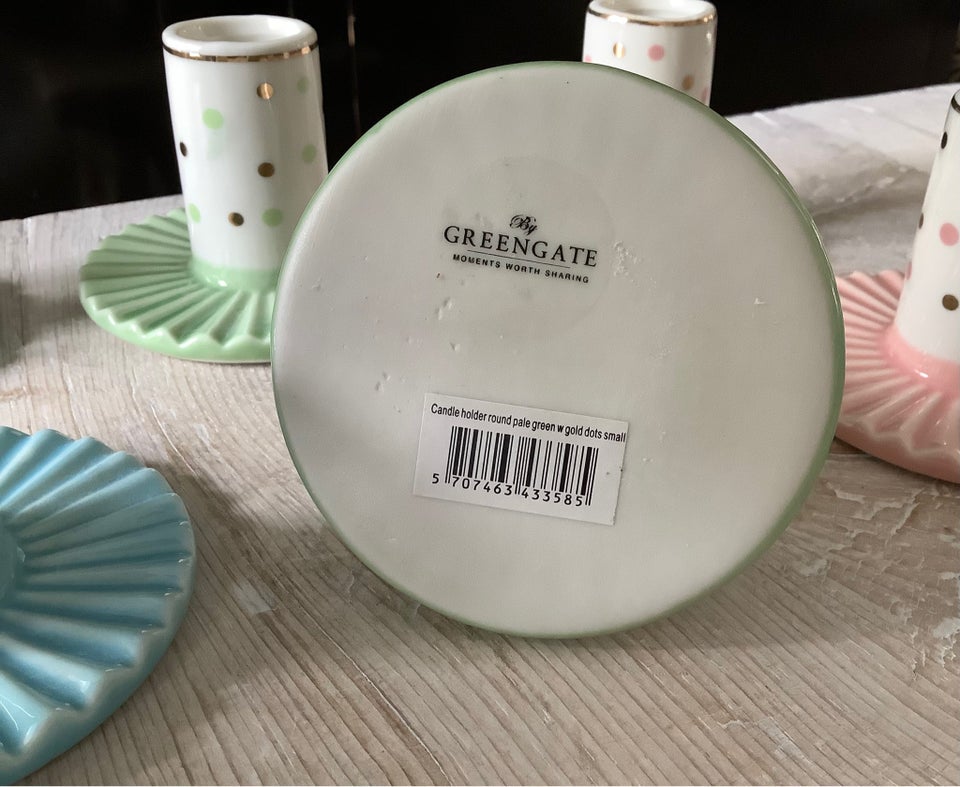 Porcelæn Lysestager GreenGate