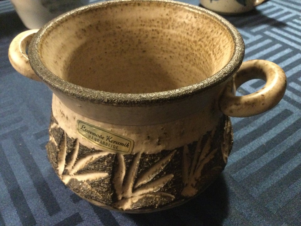 Keramik skål Løvemode keramik
