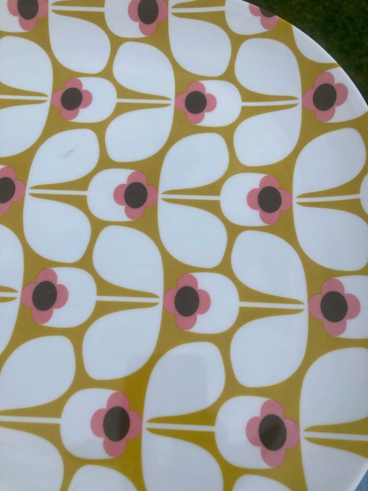 Plastik Tallerkner  Orla kiely