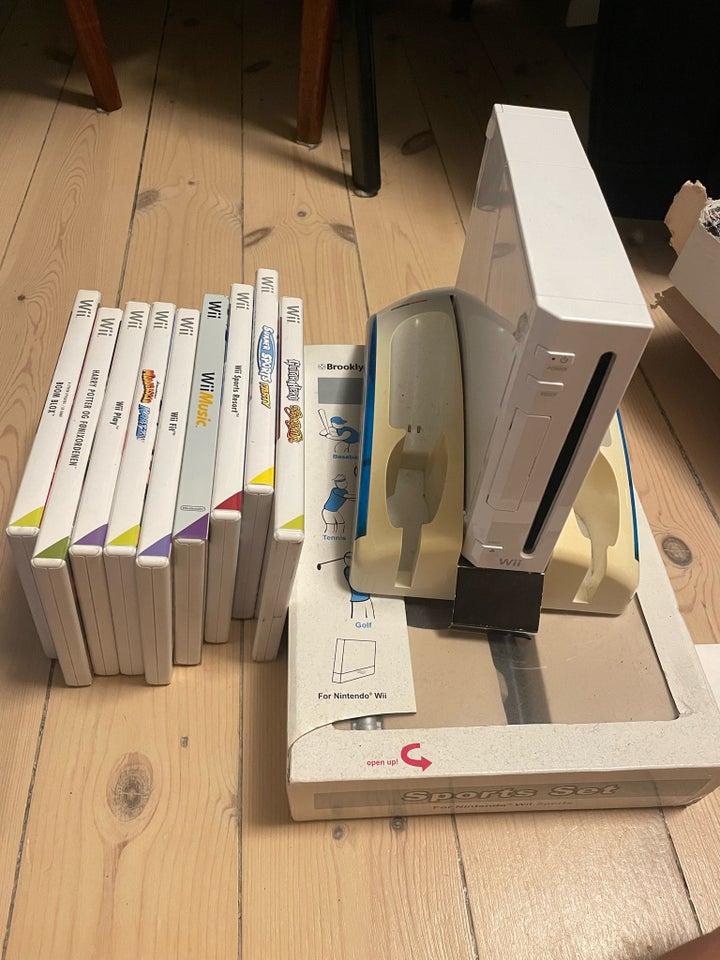 Wii spille konsol sæt Nintendo