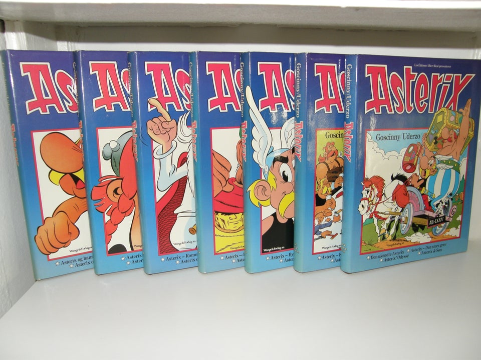 Asterix Samling nr. 1 - 7 (komplet),