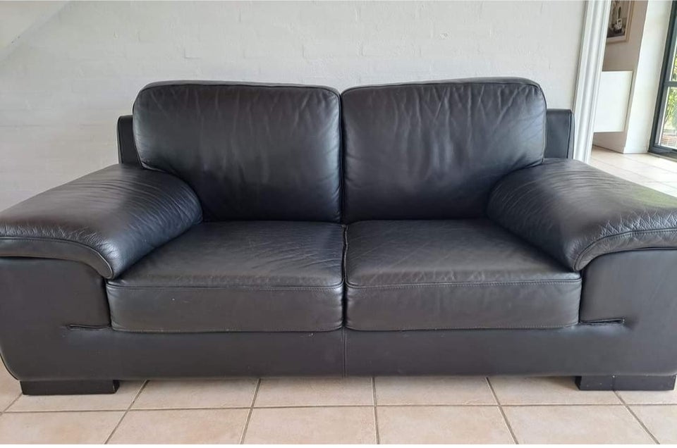 Sofa læder 2 pers