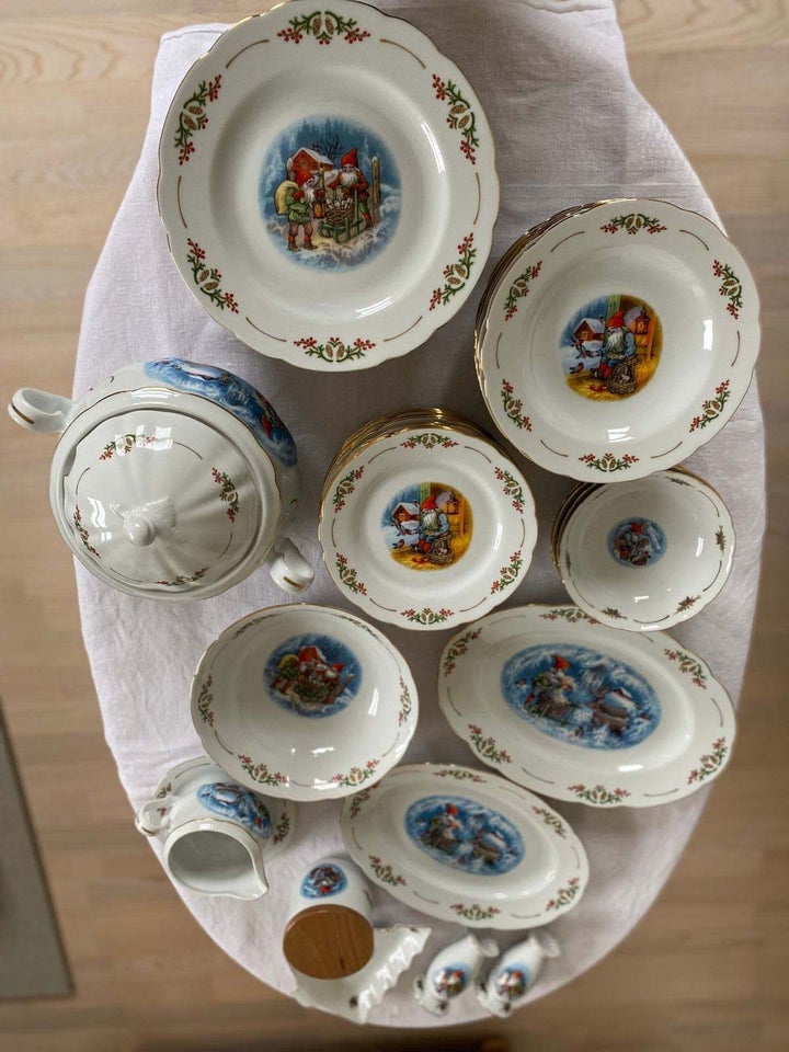 Porcelæn, Spisestel Gammeldags