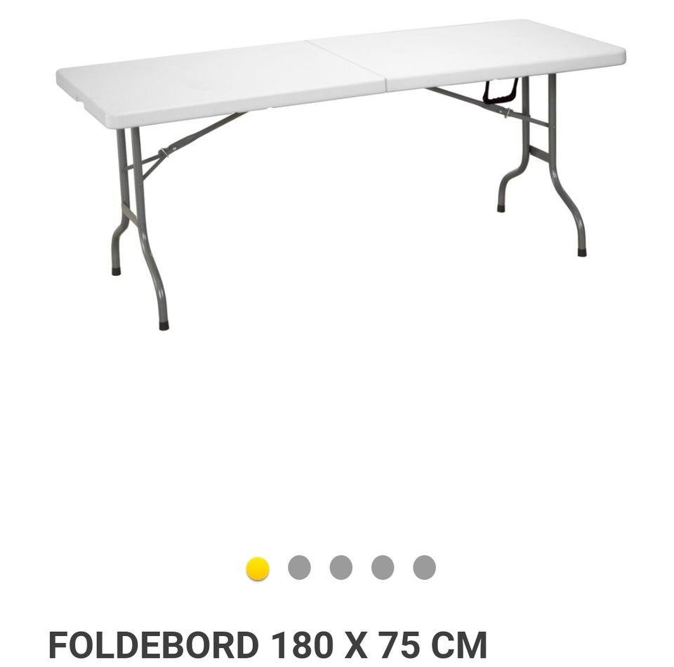 Spisebord, Udlejning, foldebord