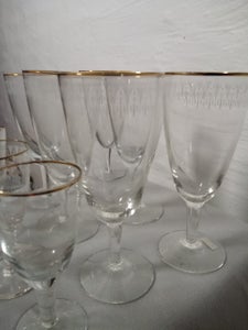 Glas Kongeå glas Lyngby Glasværk