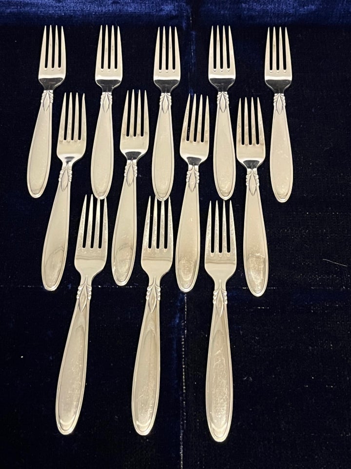 Sølvtøj Sextus frokost gafler