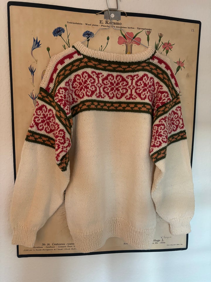 Sweater, Hjemmestrikket, str. 38