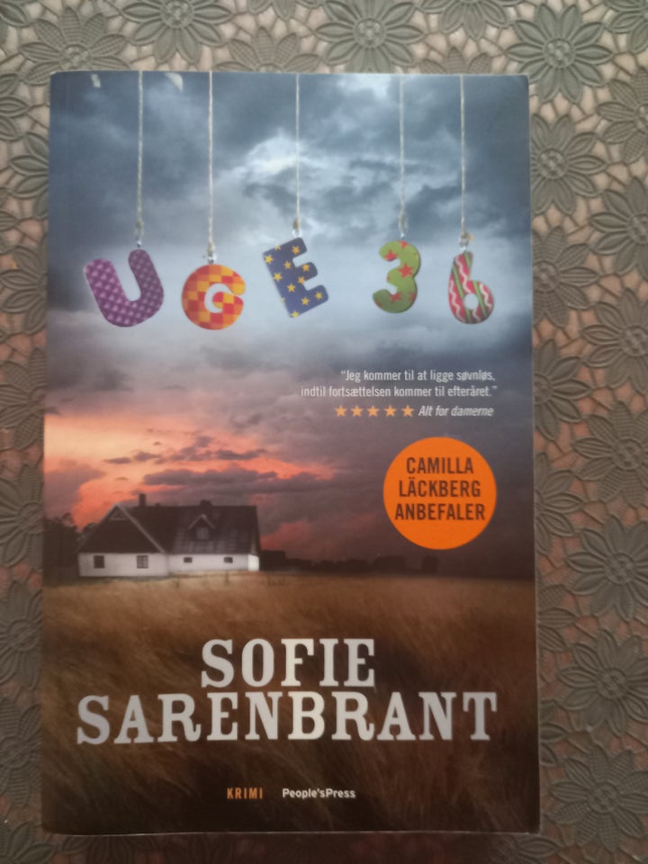 Uge 36 Sofie Sarenbrant genre: