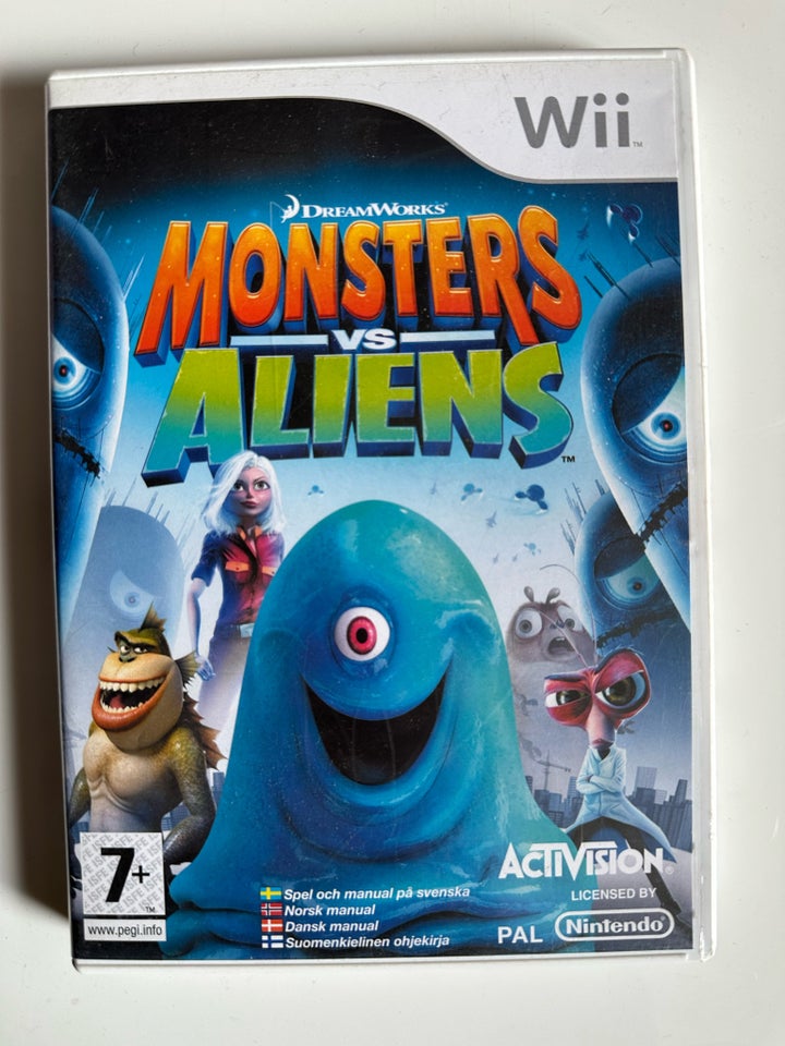 Monsters vs aliens Nintendo Wii