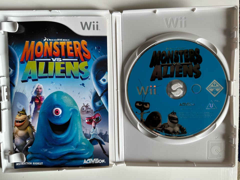 Monsters vs aliens Nintendo Wii