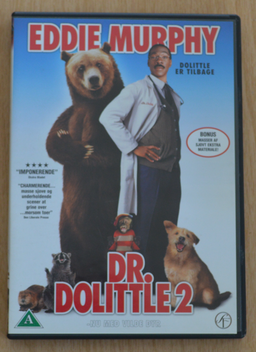 Doctor Dolittle 2, DVD, komedie