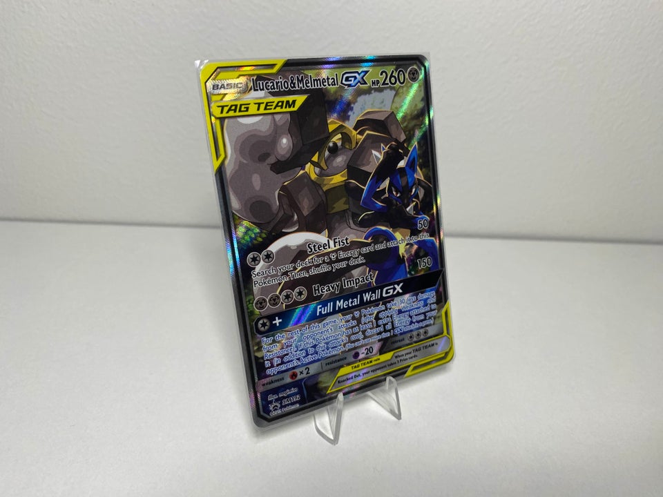 Samlekort, Lucario  Melmetal GX