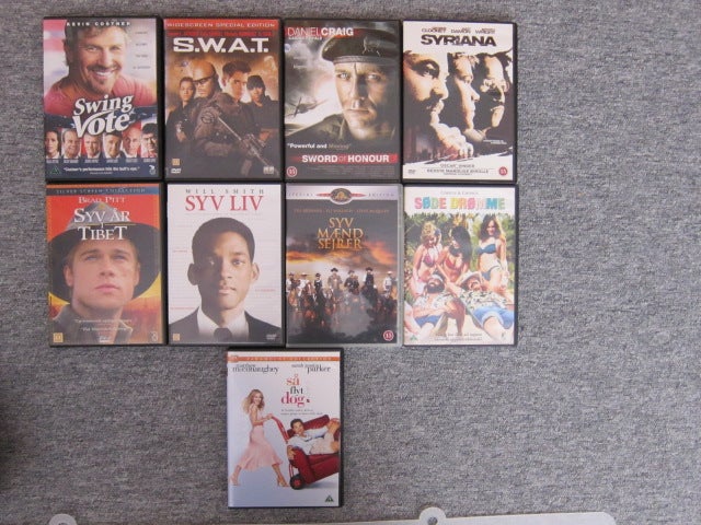 S3, DVD, andet