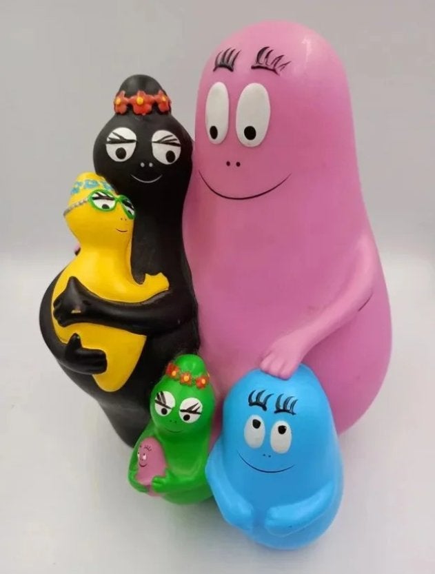 Sparebøsse, BARBAPAPPA - FIGURER