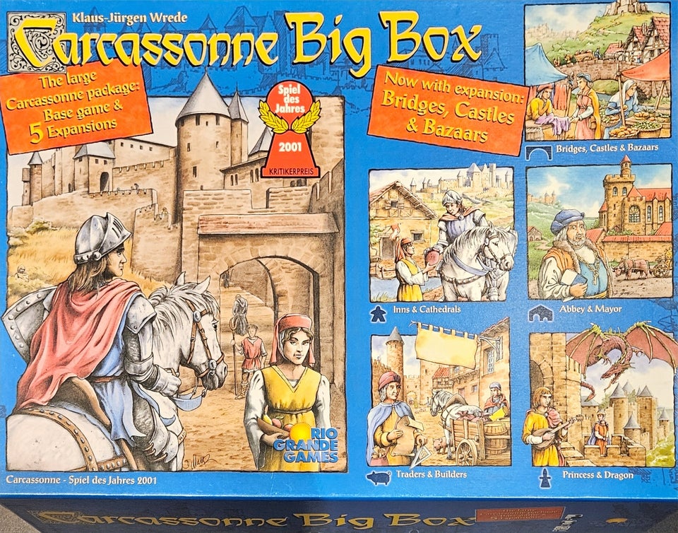 Carcassonne big box,