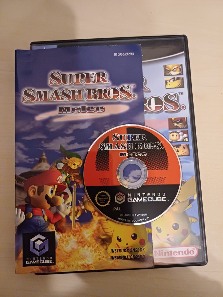 Super Smash Bros Melee, Gamecube,